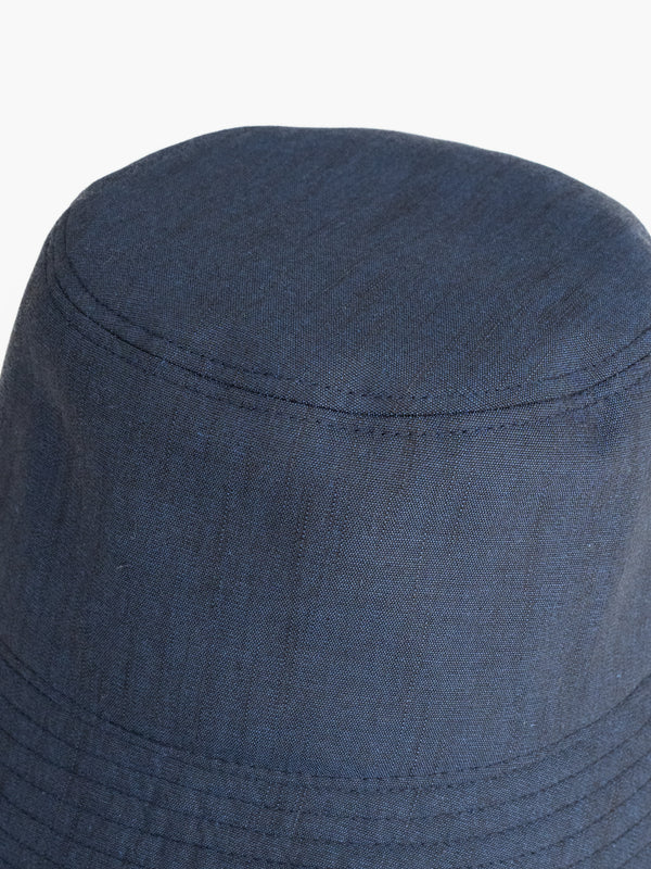 BUCKET HAT - NAVY(PLAIN)