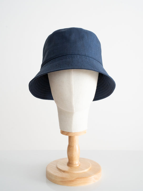 BUCKET HAT - NAVY(PLAIN)