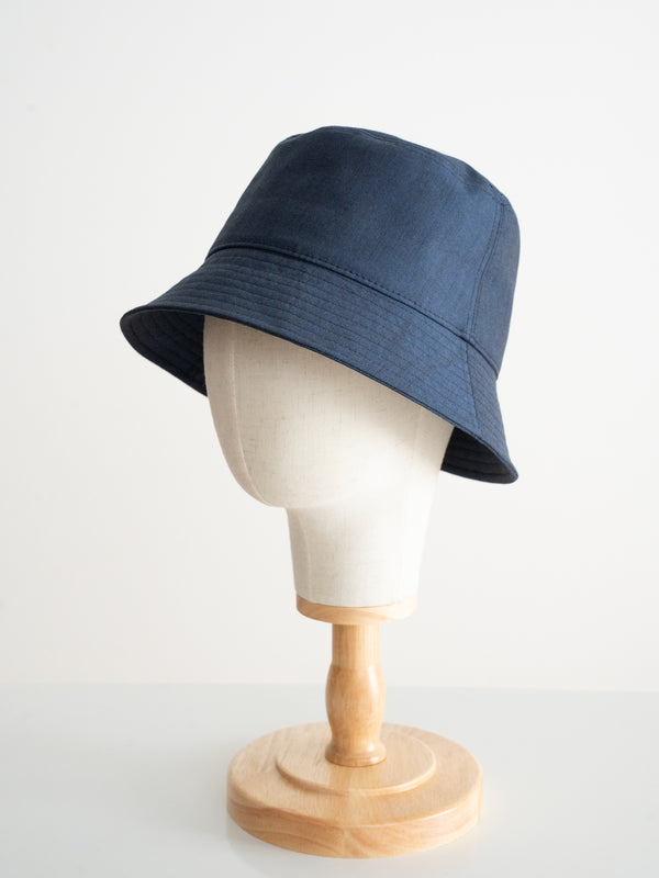 BUCKET HAT - NAVY(PLAIN)