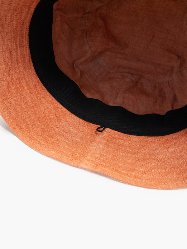BUCKET HAT - BENGARA-DYED(ORANGE)