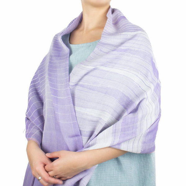 STANDARD / HANDMADE YARN COTTON SHAWL