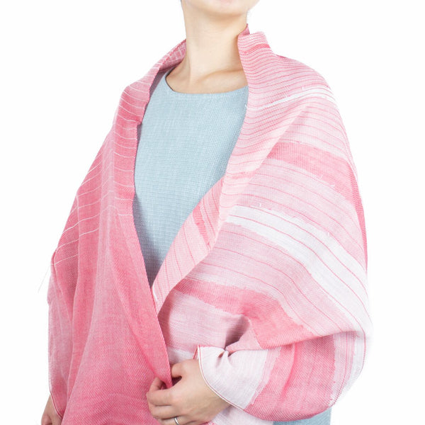 STANDARD / HANDMADE YARN COTTON SHAWL
