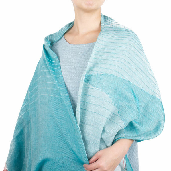 STANDARD / HANDMADE YARN COTTON SHAWL