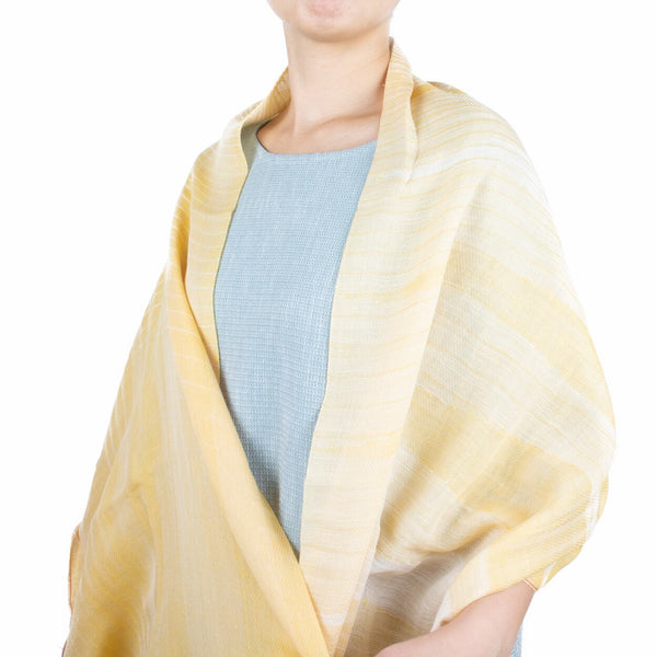 STANDARD / HANDMADE YARN COTTON SHAWL