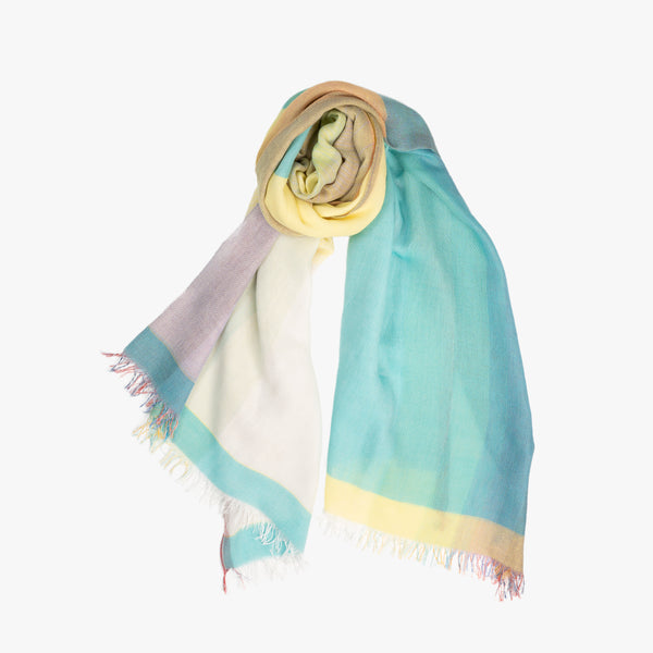 STANDARD / GRADIENT WEAVE COTTON SHAWL