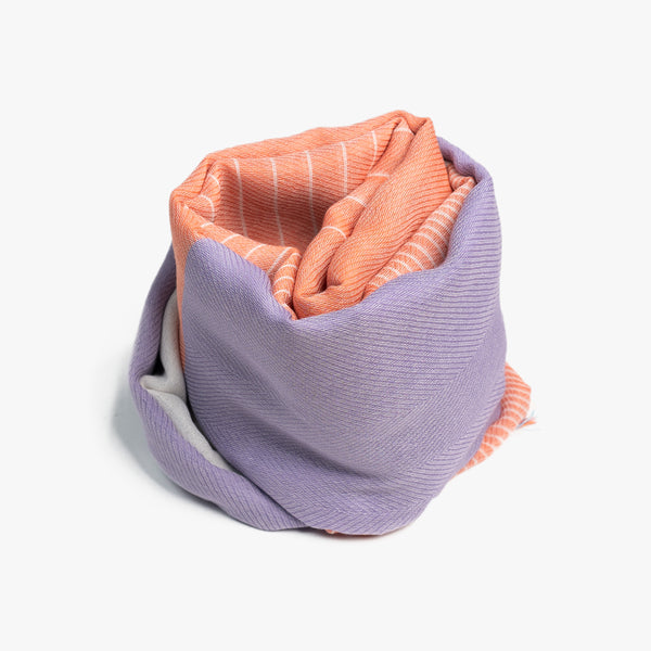STANDARD / GRADIENT WEAVE COTTON SHAWL