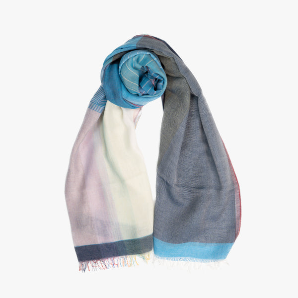 STANDARD / GRADIENT WEAVE COTTON SHAWL