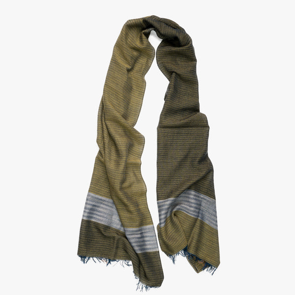 SMALL / DOUBLE FACED MERINO WOOL SCARF