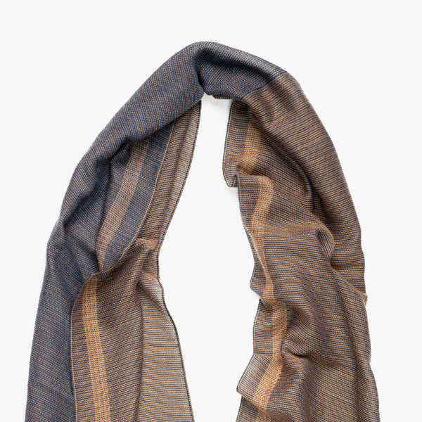 SMALL / DOUBLE FACED MERINO WOOL SCARF