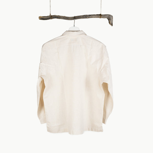 OPEN COLLAR SHIRT - BENGARA DYED