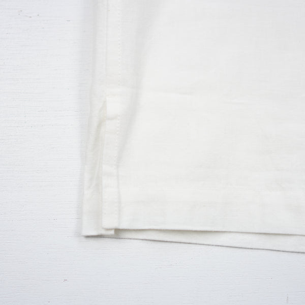 OPEN COLLAR SHIRT - ORGANIC COTTON