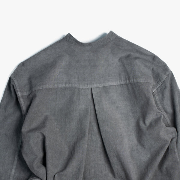 WOMEN’S SHIRT DRESS - SOOT DYED