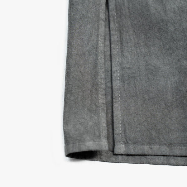 WOMEN’S SHIRT DRESS - SOOT DYED