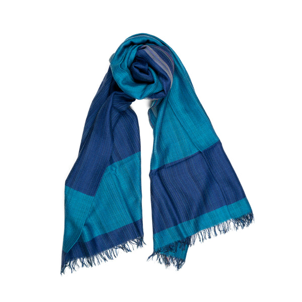 STANDARD / TWO-TONE MERINO WOOL SHAWL