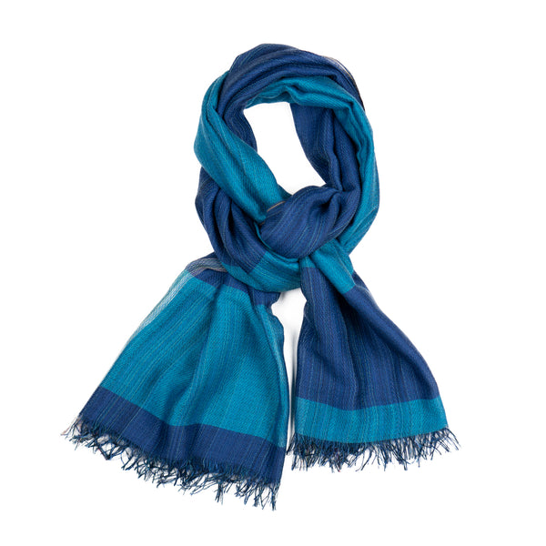 STANDARD / TWO-TONE MERINO WOOL SHAWL