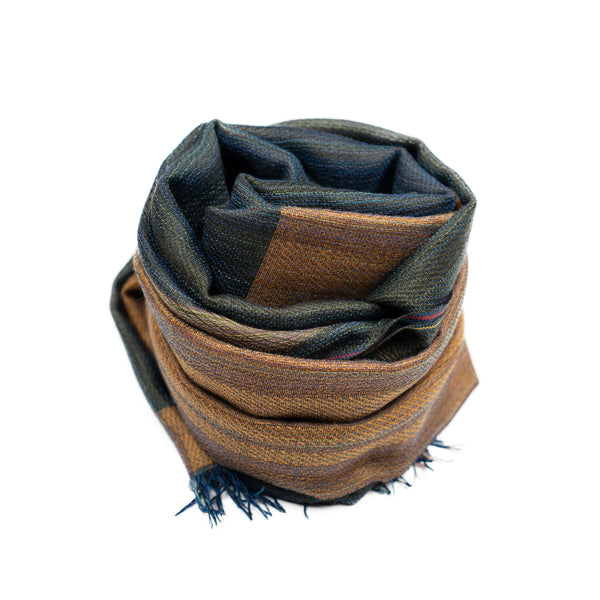 STANDARD / TWO-TONE MERINO WOOL SHAWL