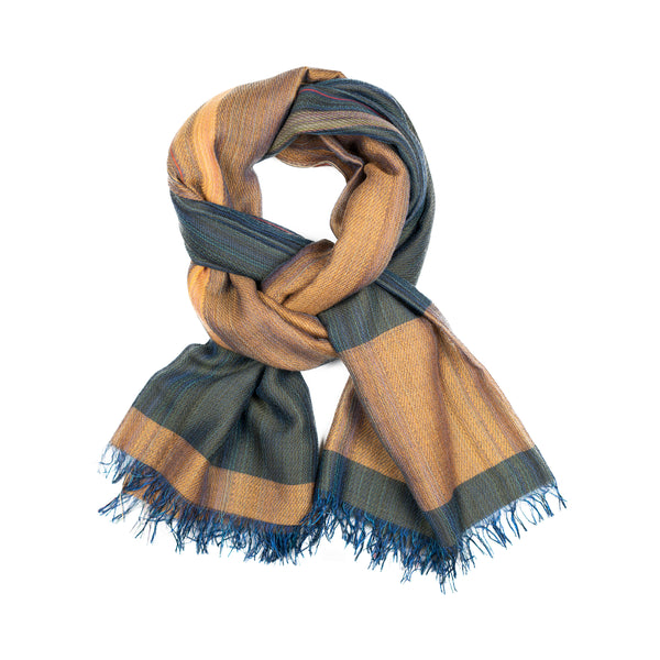 STANDARD / TWO-TONE MERINO WOOL SHAWL