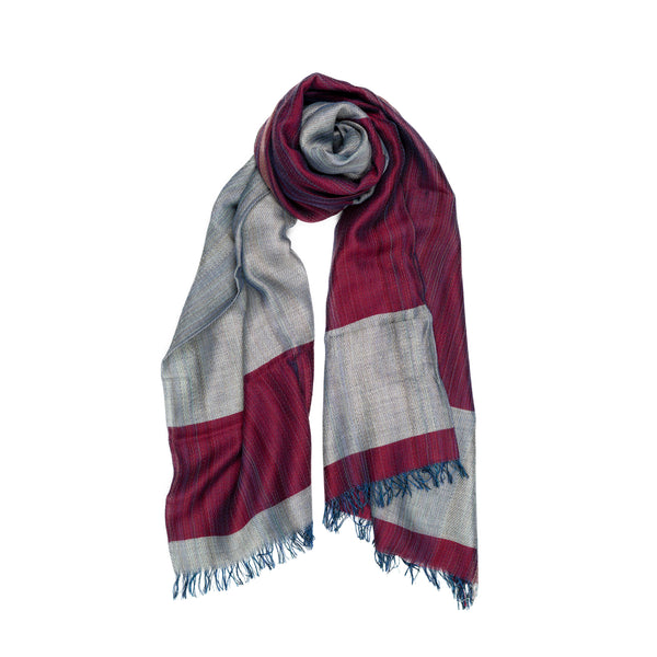 STANDARD / TWO-TONE MERINO WOOL SHAWL