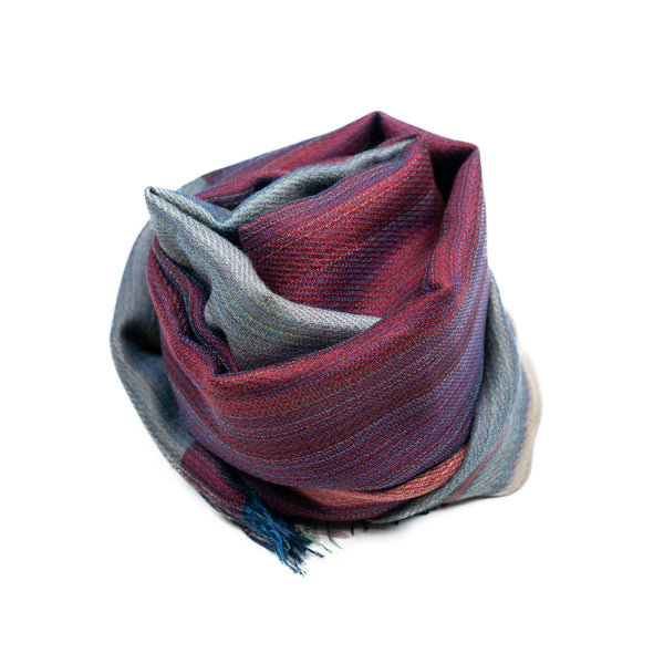 STANDARD / TWO-TONE MERINO WOOL SHAWL