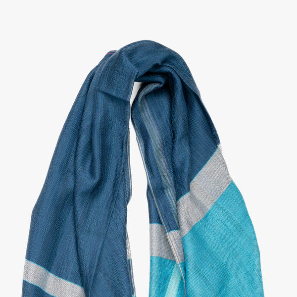STANDARD / THREE-TONE MERINO WOOL SHAWL