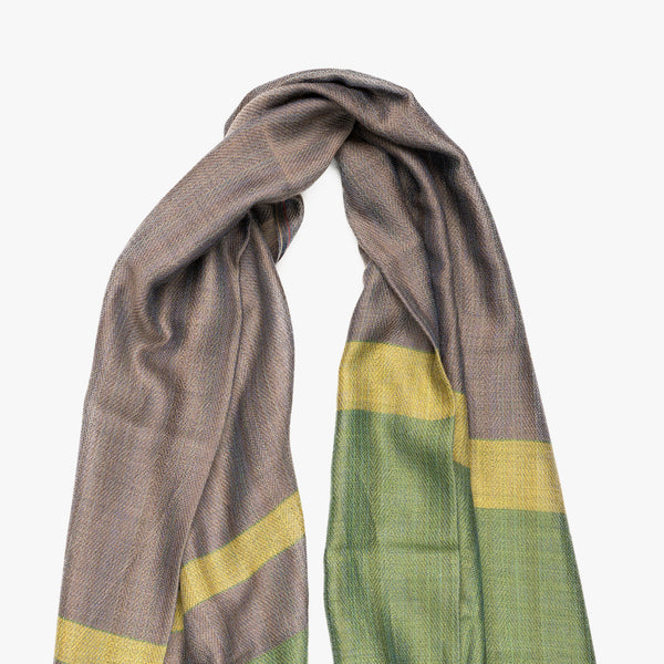 STANDARD / THREE-TONE MERINO WOOL SHAWL
