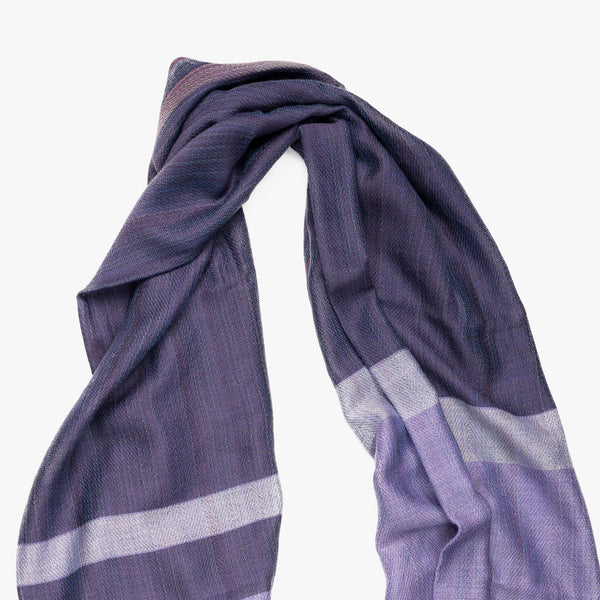 STANDARD / THREE-TONE MERINO WOOL SHAWL