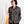 Hand-stitched Sashiko Shirt with Flower Motif No.032