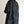 Hand-stitched Sashiko Shirt Dress with Wave Motif No.037