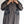 Hand-stitched Sashiko Shirt Dress with Clover Motif No.036