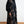 Hand-stitched Sashiko Shirt Dress with Wave Motif No.038