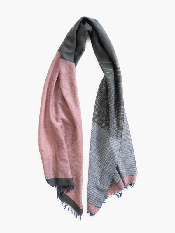 SMALL / GRADIENT MERINO WOOL SCARF