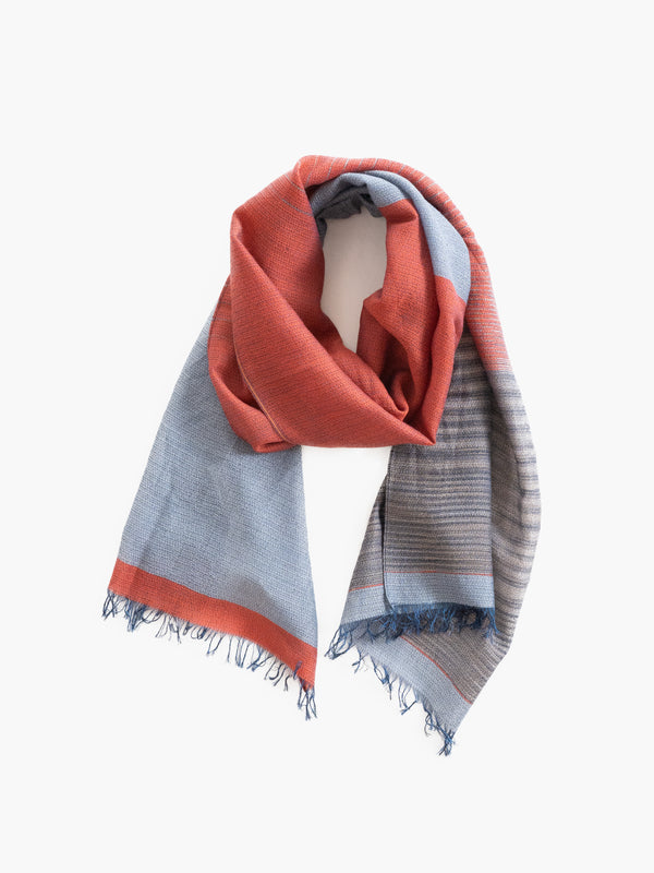 SMALL / GRADIENT MERINO WOOL SCARF