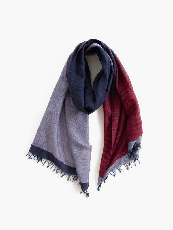 SMALL / GRADIENT MERINO WOOL SCARF