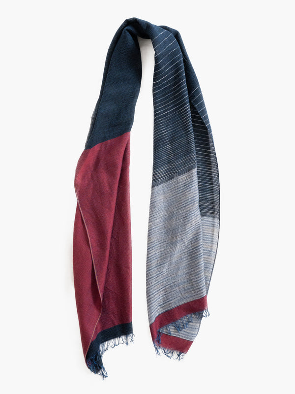SMALL / GRADIENT MERINO WOOL SCARF
