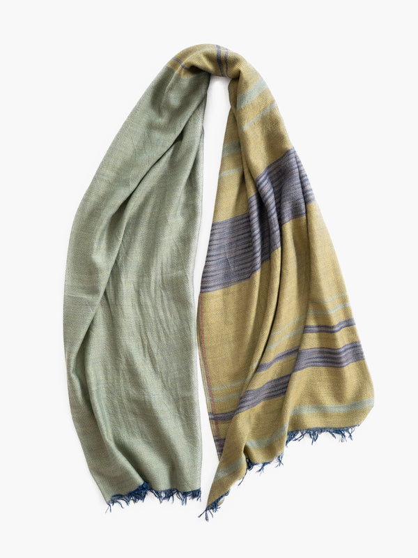 STANDARD / CLASSIC STRIPE MERINO WOOL SHAWL