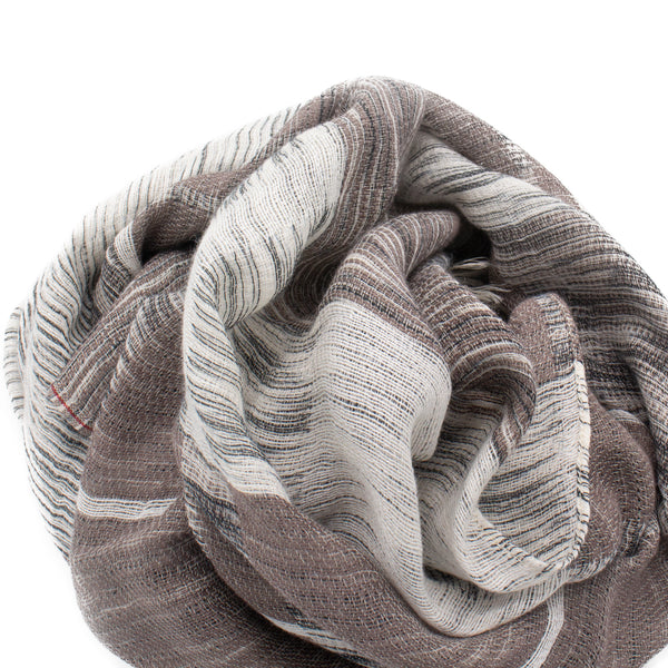 DF BLOCK PATTERN / 綿100% / BRONZE.GREY