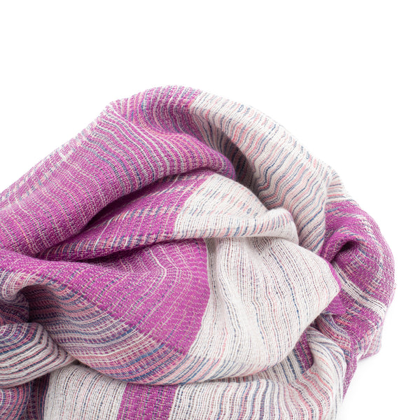 DF BLOCK PATTERN / 綿100% / PINK.PINK