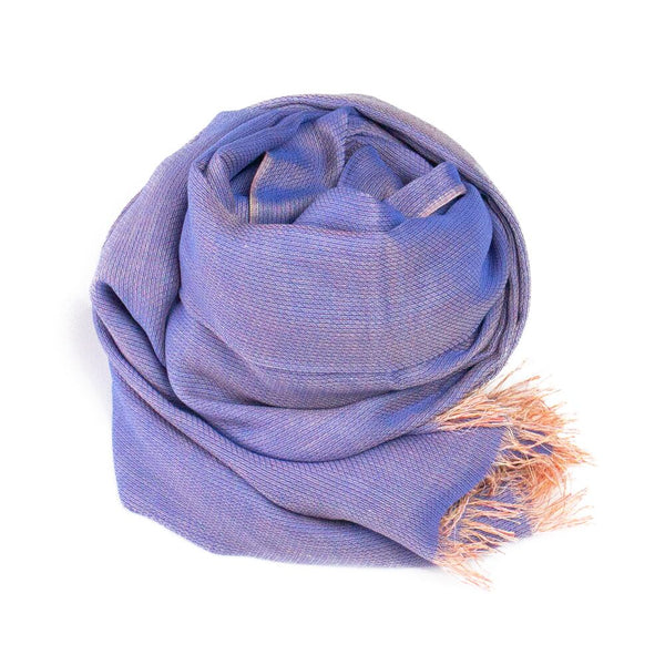Single color cotton scarf / cotton stole / LAVENDER