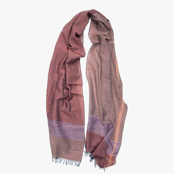 DF2 WOOL PATTERN / 毛 78% 綿 22% / RED.PINK
