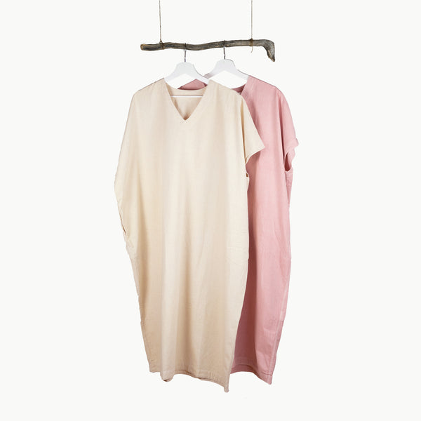 BENGALA LONG DRESS / PINK