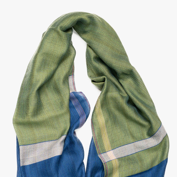 STANDARD / THREE-TONE MERINO WOOL SCARF